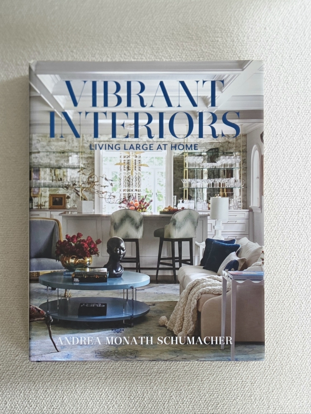 Vibrant Interiors Coffee Table Book (Signed by Author) Design